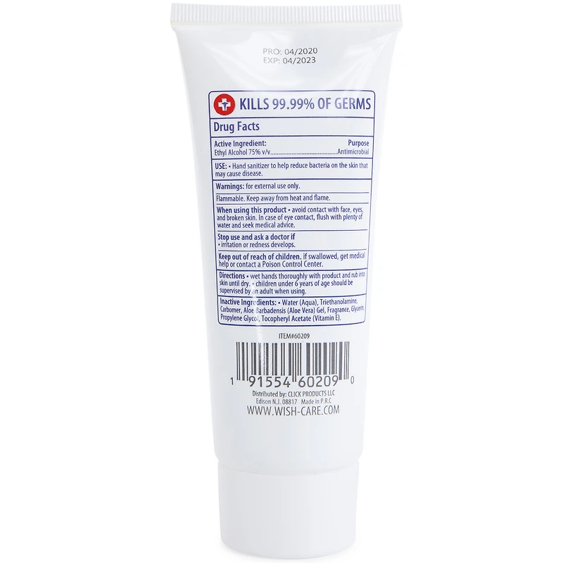 Wish Advanced Hand Sanitizer 3.38oz