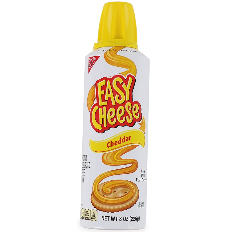 Easy Cheese Cheddar 8oz