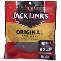 jack link's original beef jerky 2.85oz resealable bag