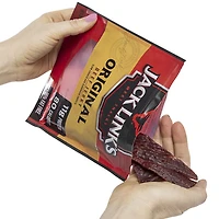 jack link's original beef jerky 2.85oz resealable bag