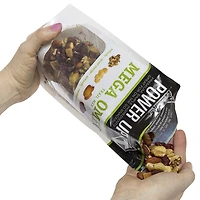 gourmet nut power up mega omega trail mix 14oz resealable bag