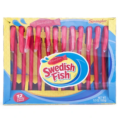 Swedish Fish® Candy Canes 12-Pack