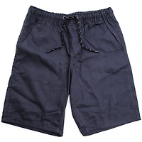 Young Men's Cotton Twill Shorts - Charcoal Gray