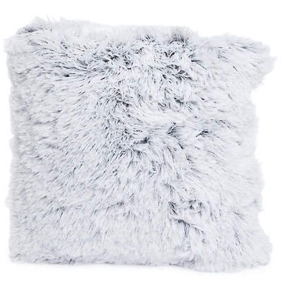 dip-dye plush throw pillow 16in x