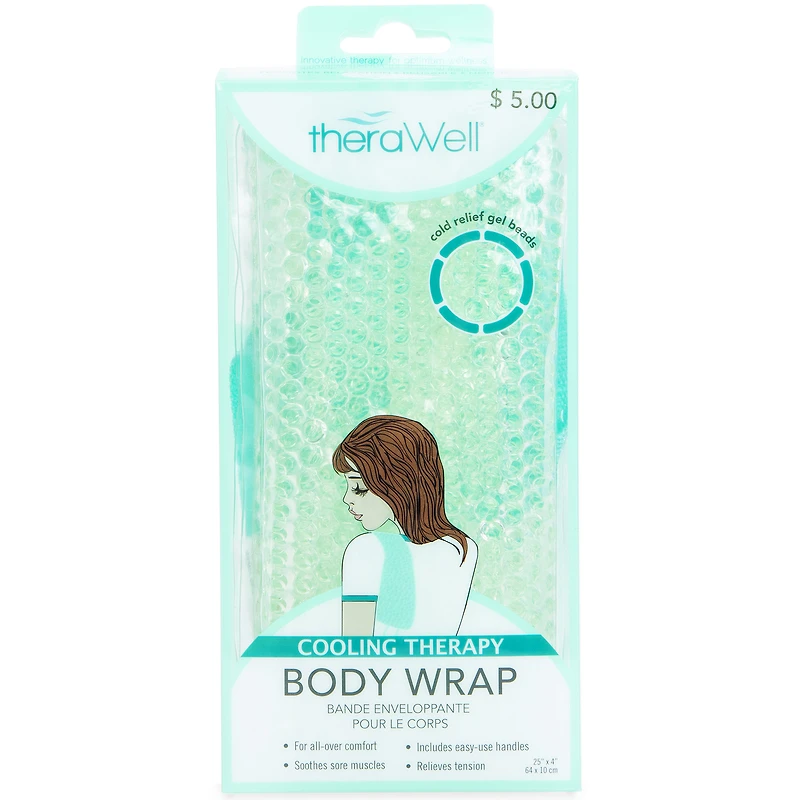 Therawell™ Cooling Therapy Gel Beads Body Wrap