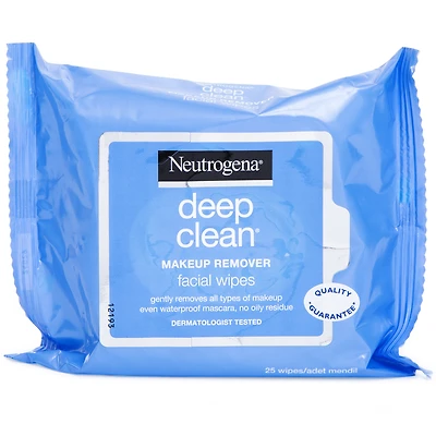Neutrogena® Deep Clean® Makeup Remover Face Wipes 25-Count