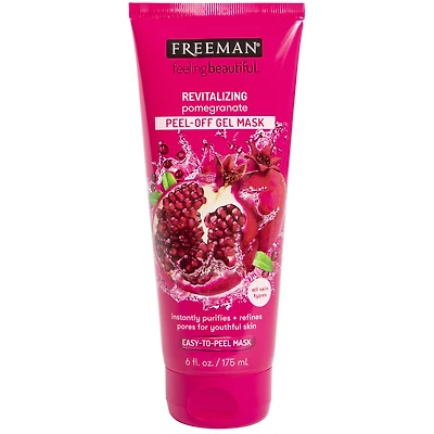 freeman feeling beautiful exfoliating pomegranate peel-off mask 6oz