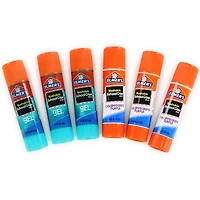 Elmer's® Washable School Glue Sticks Gel & Disappearing Purple 6-Count