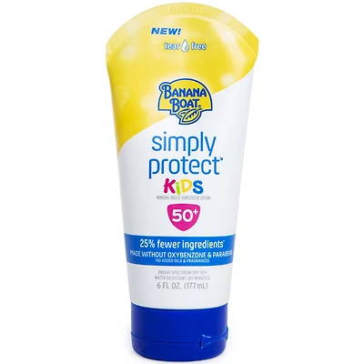 Banana Boat® Simply Protect™ Kids Sunscreen 50+ Spf Water-Resistant 6oz