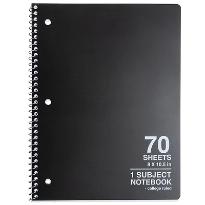 1 Subject College Ruled Notebook 70 Sheets
