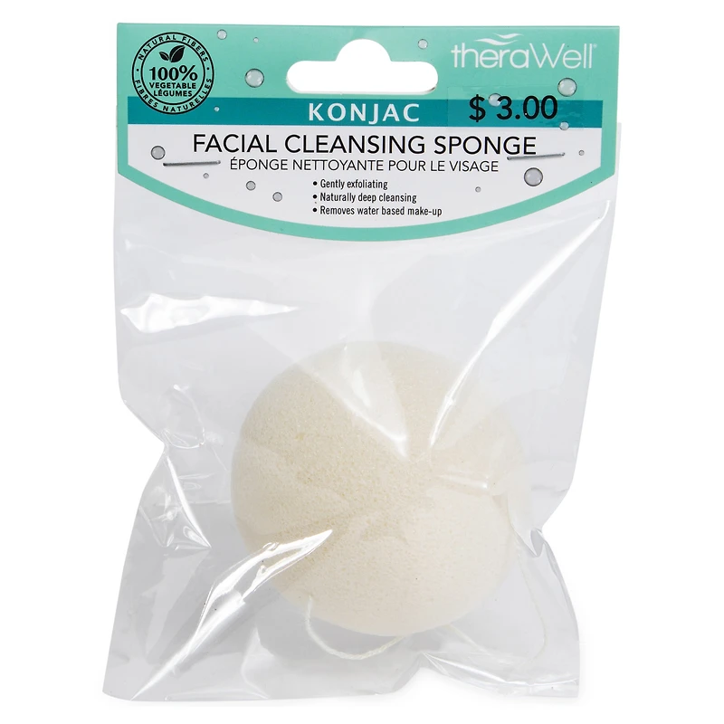 Therawell® Facial Cleansing Sponge