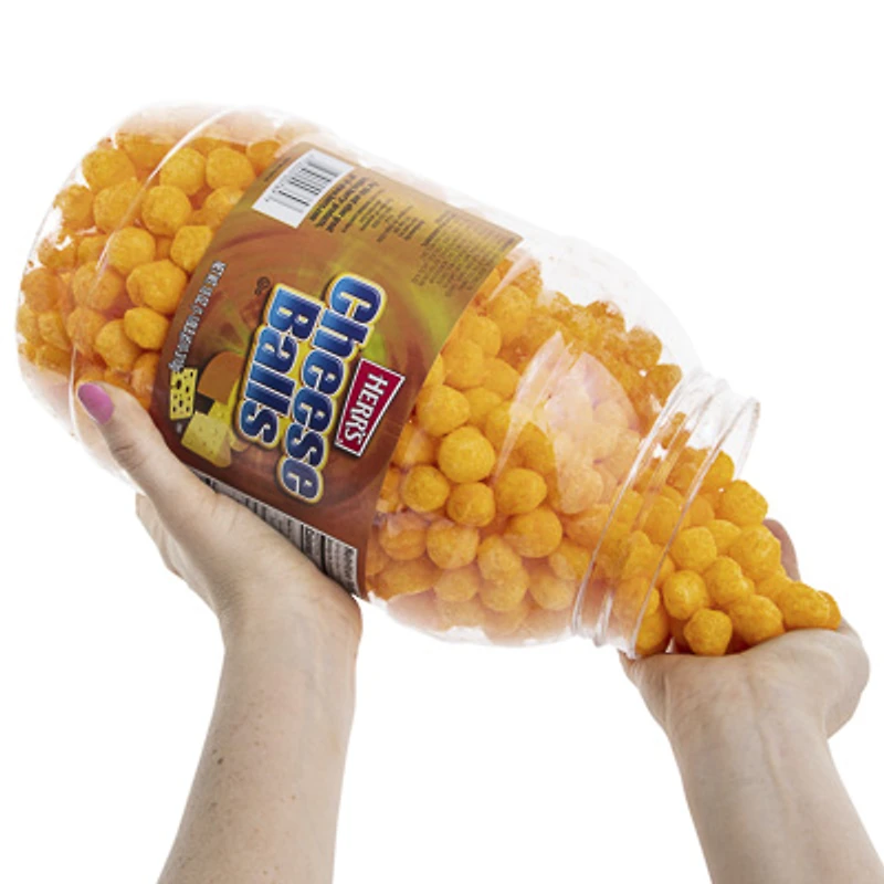 Herr's® Cheese Balls 18oz Barrel