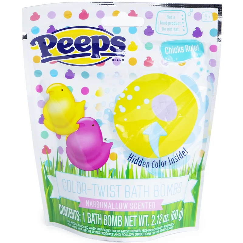 peeps brand bath bomb - chicks rule