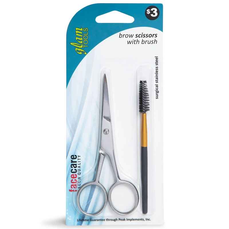 Eyebrow Scissors & Brush Set