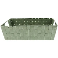 Nylon Weave Storage Bin Basket 11in x 17in