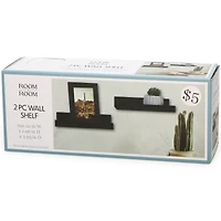 Wall Shelf 2-Piece Set 10in