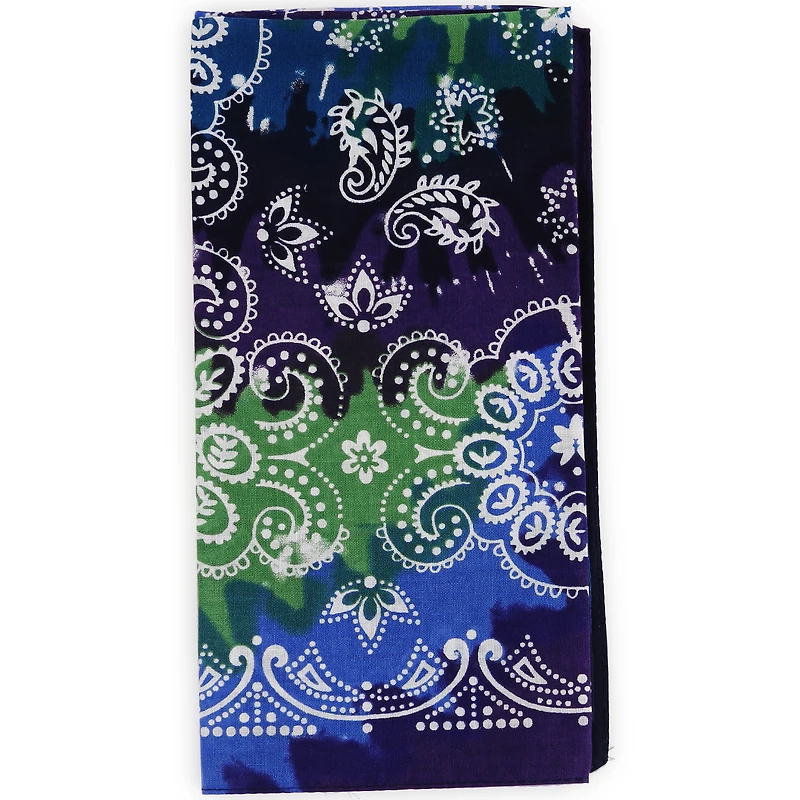 Tie Dye Bandana 21in X