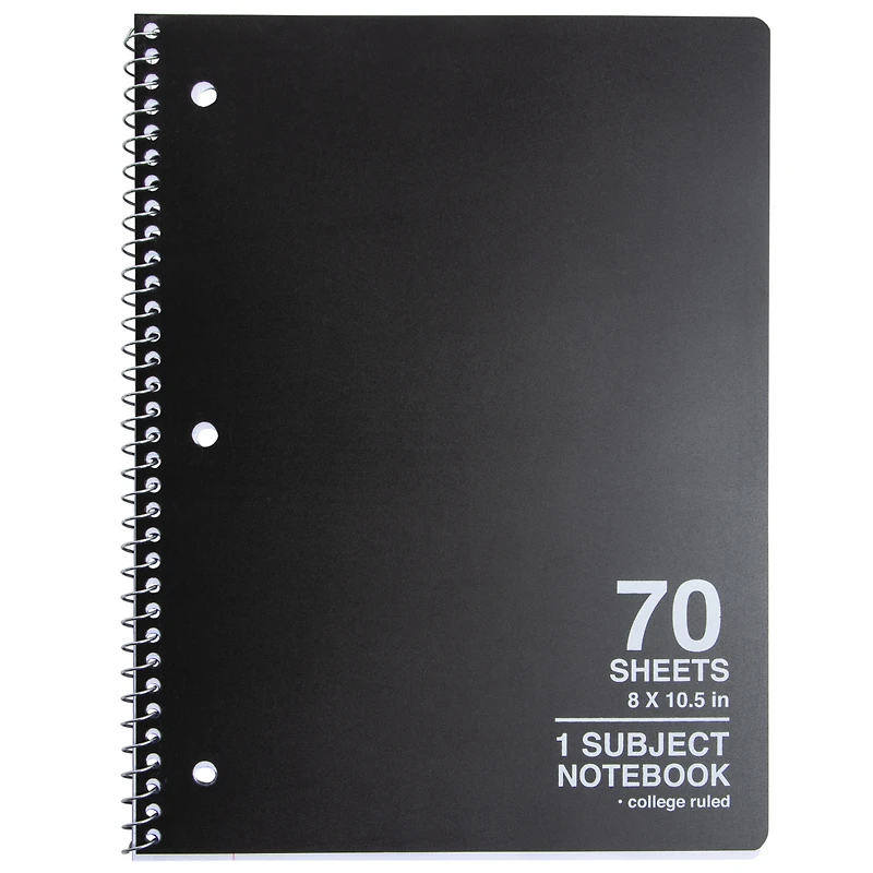 1 Subject College Ruled Notebook 70 Sheets