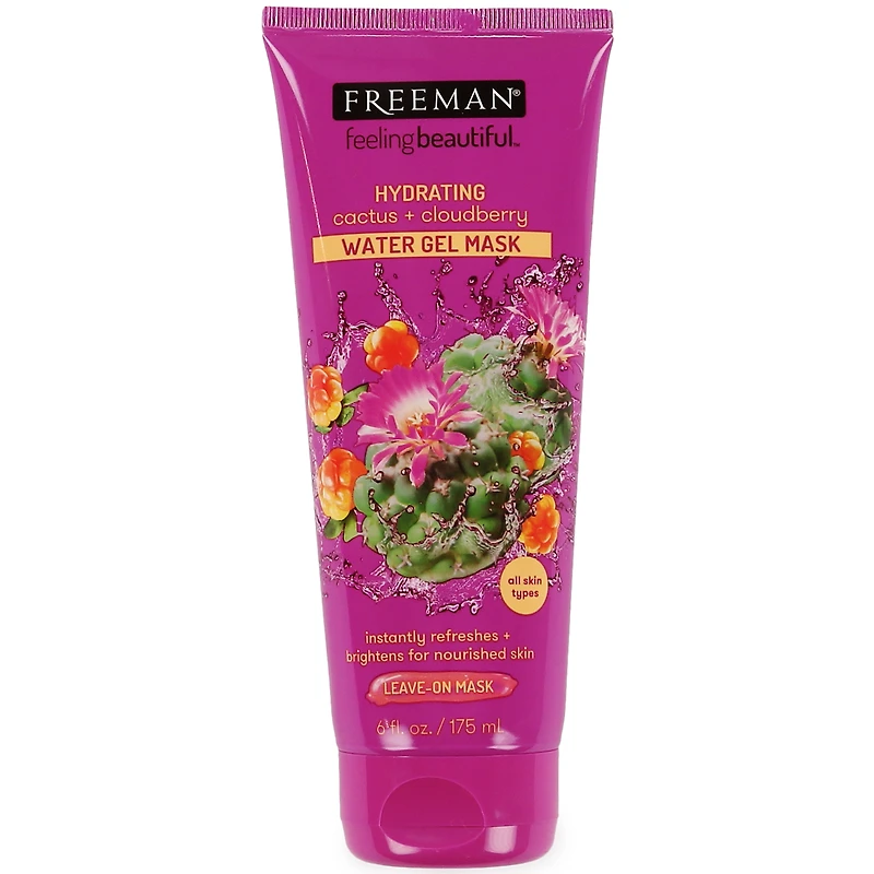 Freeman® Feeling Beautiful® Hydrating Cactus + Cloudberry Water Gel Mask 6oz