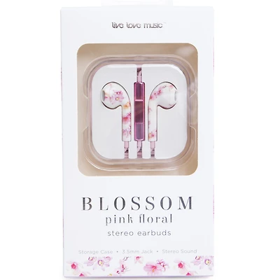 Live. Love. Music.™ Printed Plug-in Smartphone Earbuds