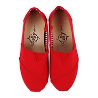Ladies Canvas Slip-On Shoes