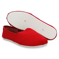 Ladies Canvas Slip-On Shoes