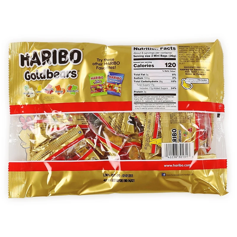 Haribo® Goldbears® Gummi Candy Trick-Or-Treat Packs 9.5oz