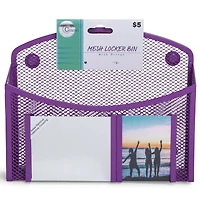 Mesh Locker Bin w/ Mirror & Photo Frame