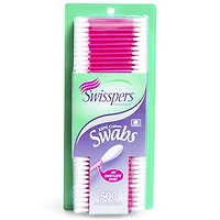 Swisspers® Cotton Swabs 500-Count