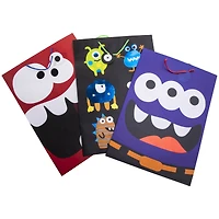 gift bags;jumbo bags;monster happy monsters bags;five below bags;party supplies;party bags