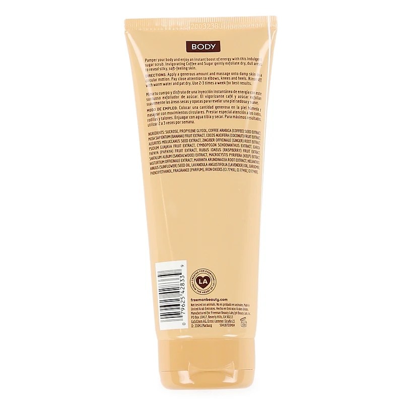 Freeman® Deep Cleansing Green Tea Sugar Body Scrub 6oz