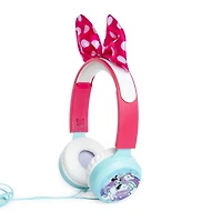 Minnie Mouse Bow Kid-Safe Headphones