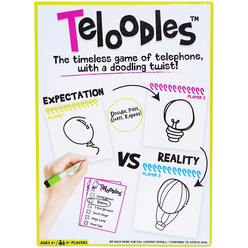 Teloodles™ Drawing Game