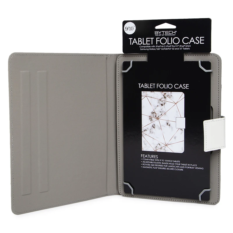 9in To 10in Tablet Folio Case