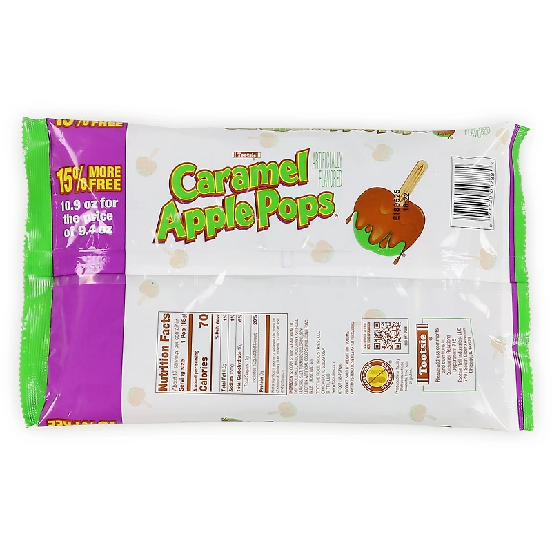Tootsie® Caramel Apple Pops 10.9oz Bag
