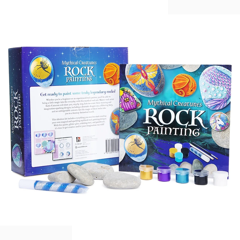 Mythical Creatures Rock Painting Craft Kit