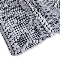 Tassel Tufted Rug 21in X 34in