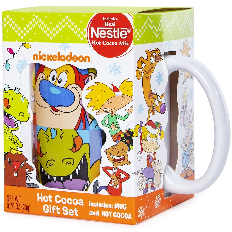 Nickelodeon™ 90S Cartoons Mug & Hot Cocoa Gift Set 0.70 oz
