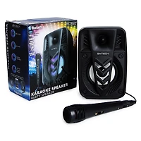 Bluetooth® Karaoke Party Single Speaker W/ Mic