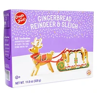 Create-A-Treat™ Gingerbread Reindeer & Sleigh 11.6oz