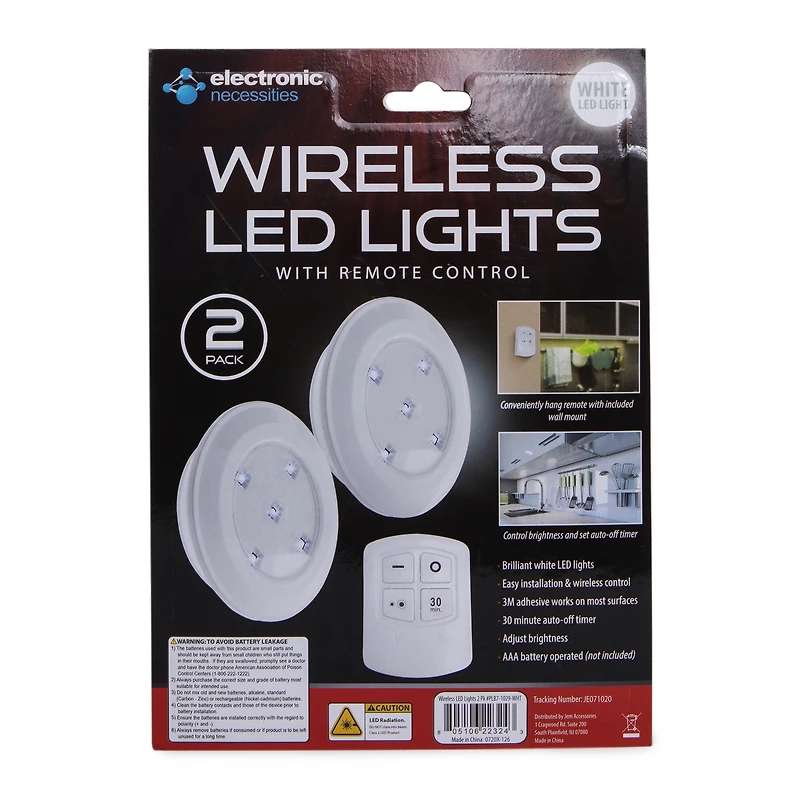 Wireless Led Lights W/ Remote Control
