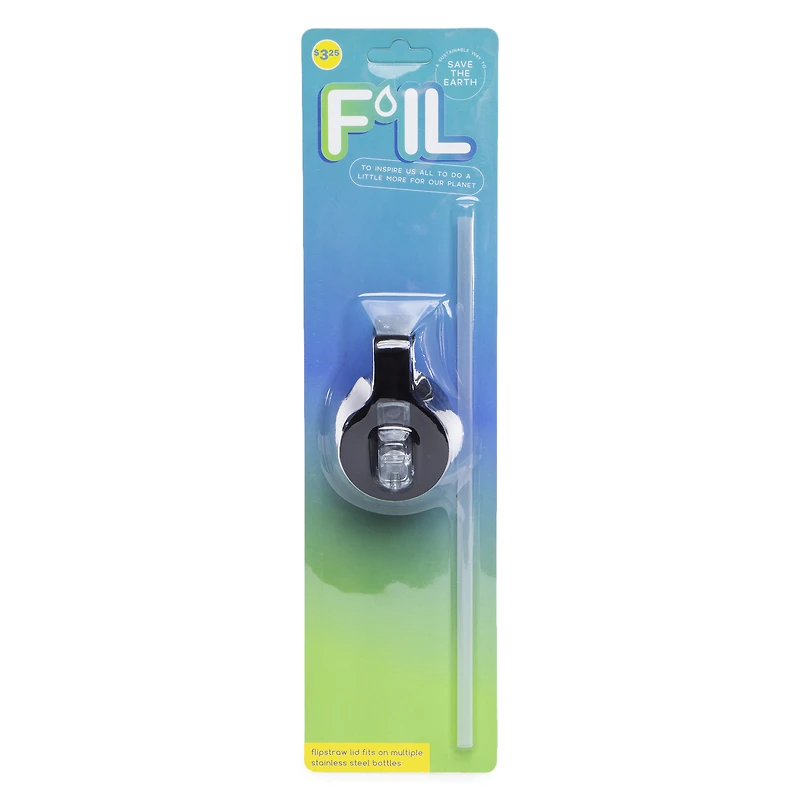 F'Il™ Water Bottle Flip-Straw Lid - Fits Multiple Bottles
