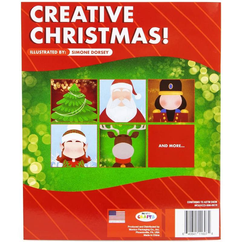 Funny Faces! Christmas Sticker Book