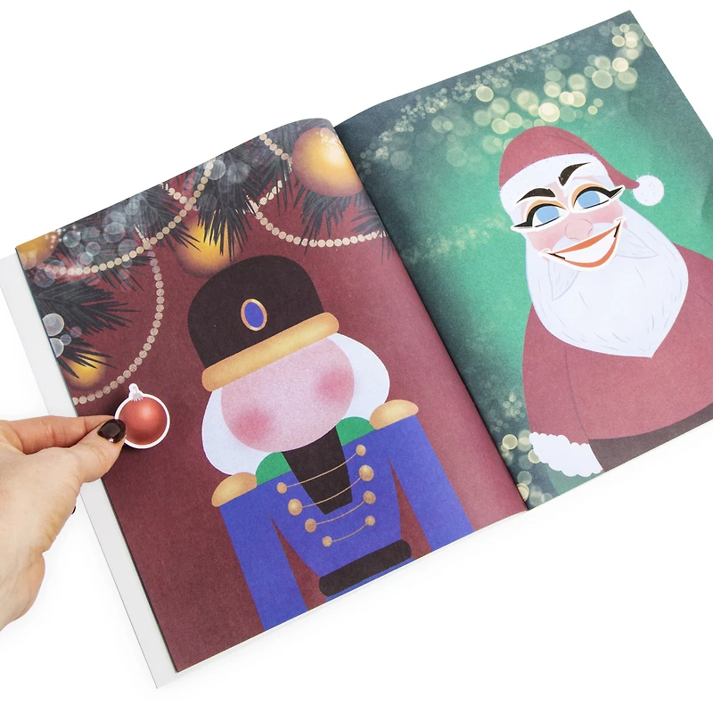Funny Faces! Christmas Sticker Book