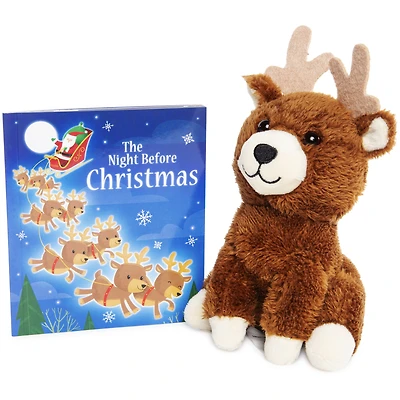 The Night Before Christmas Book & Huggable Plush