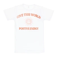 Juniors 'Positive Energy' Graphic Tee