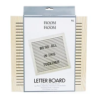 Wooden Cafe Letterboard 10in