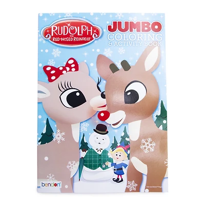 Rudolph The Red-Nosed Reindeer® Jumbo Coloring & Activity Book