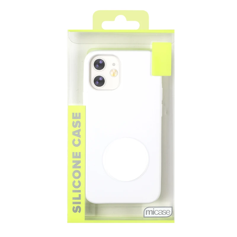 Iphone 12 Mini® Silicone Phone Case - White