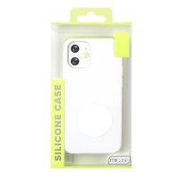 Iphone 12 Mini® Silicone Phone Case - White